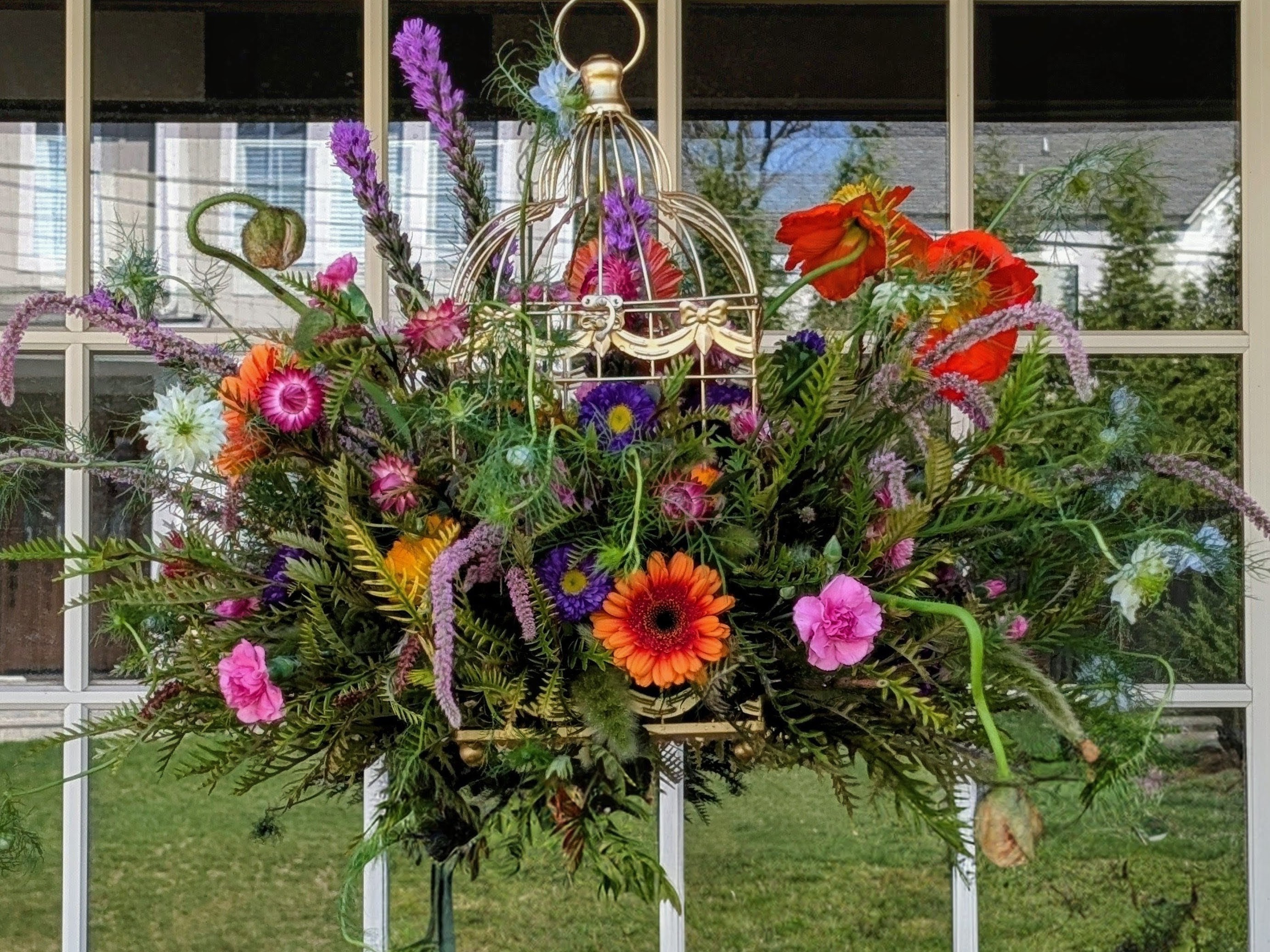 Golden Birdcage Garden
