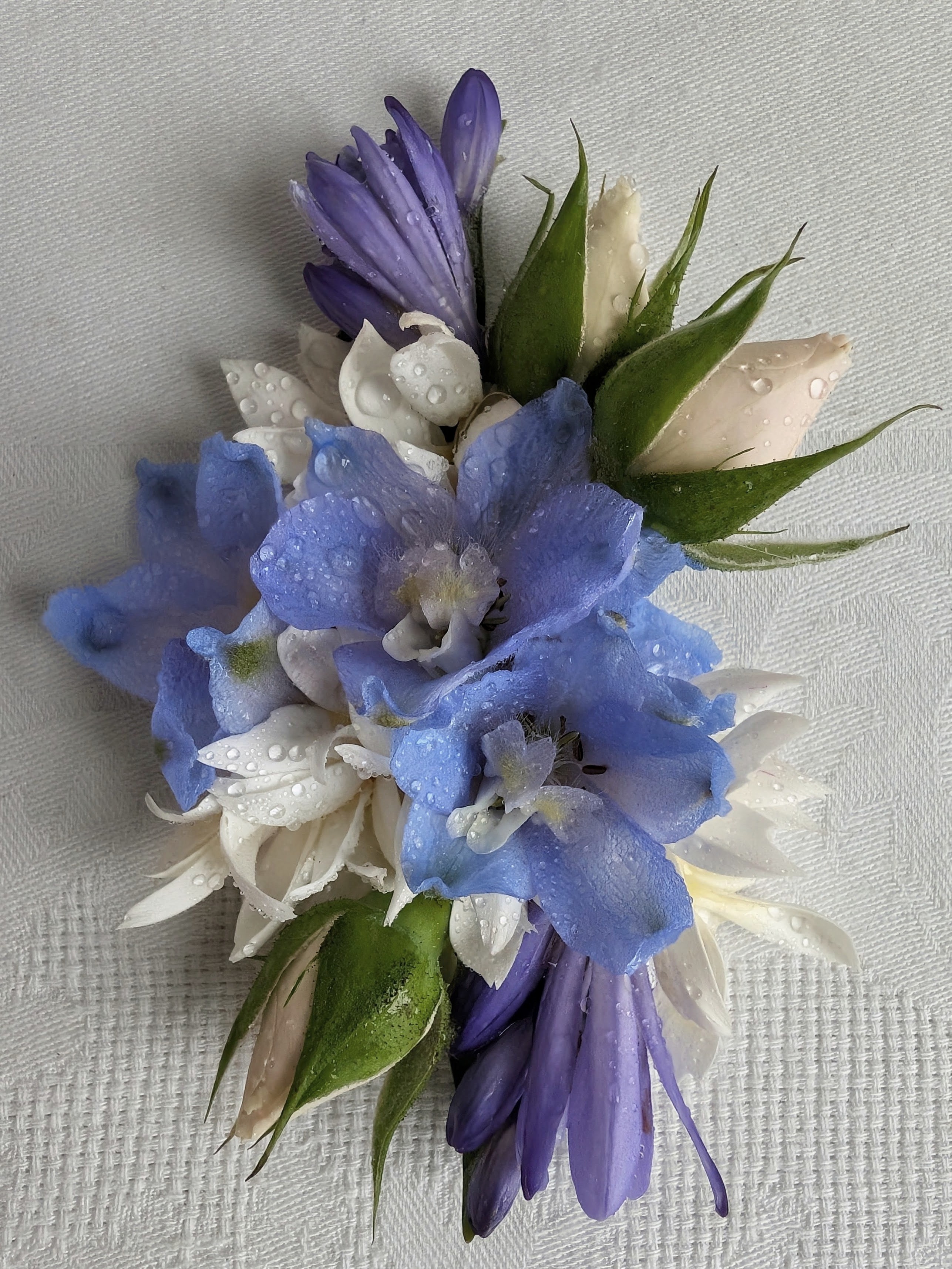 Delphinium Boutonniere