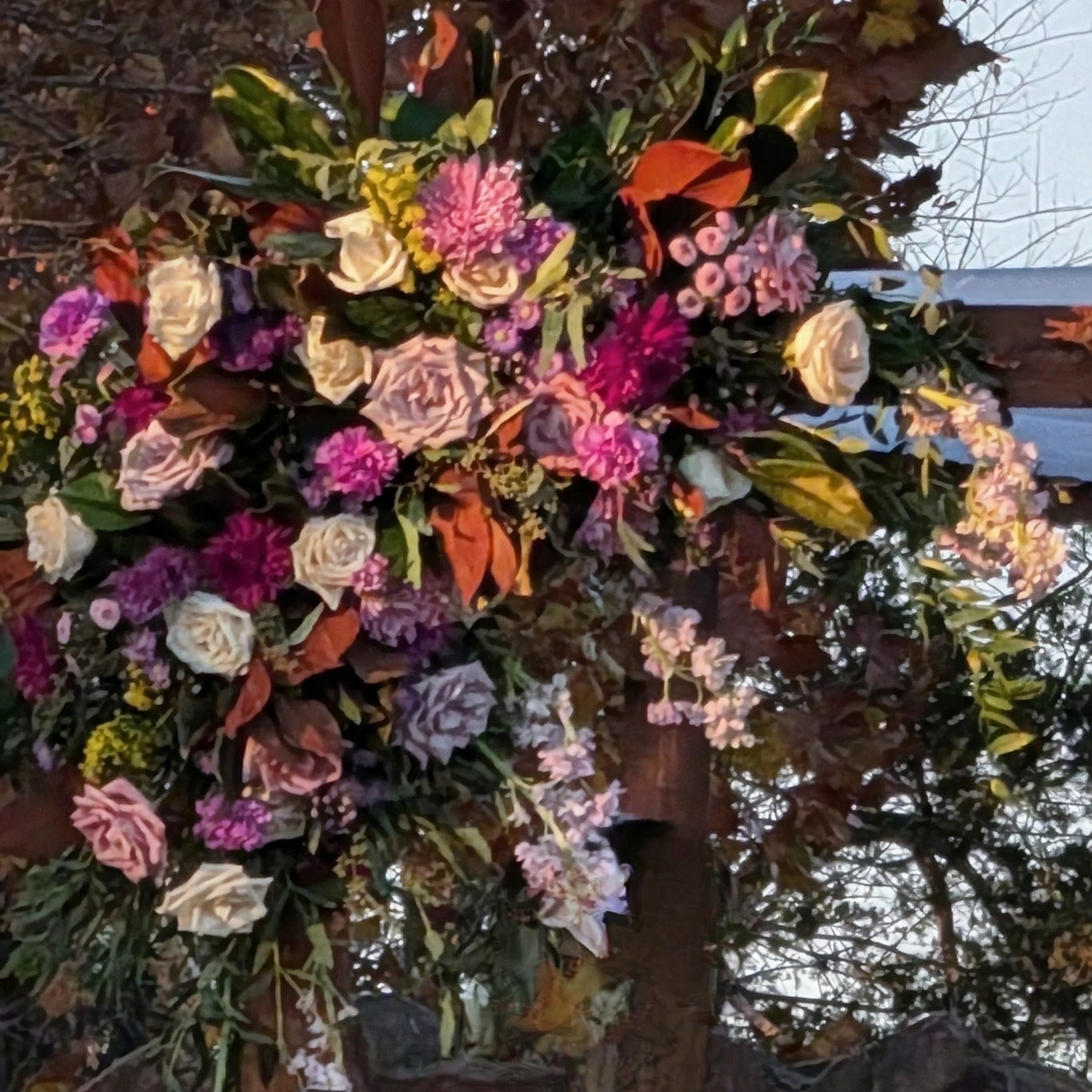 Chuppah Arch at Sunset