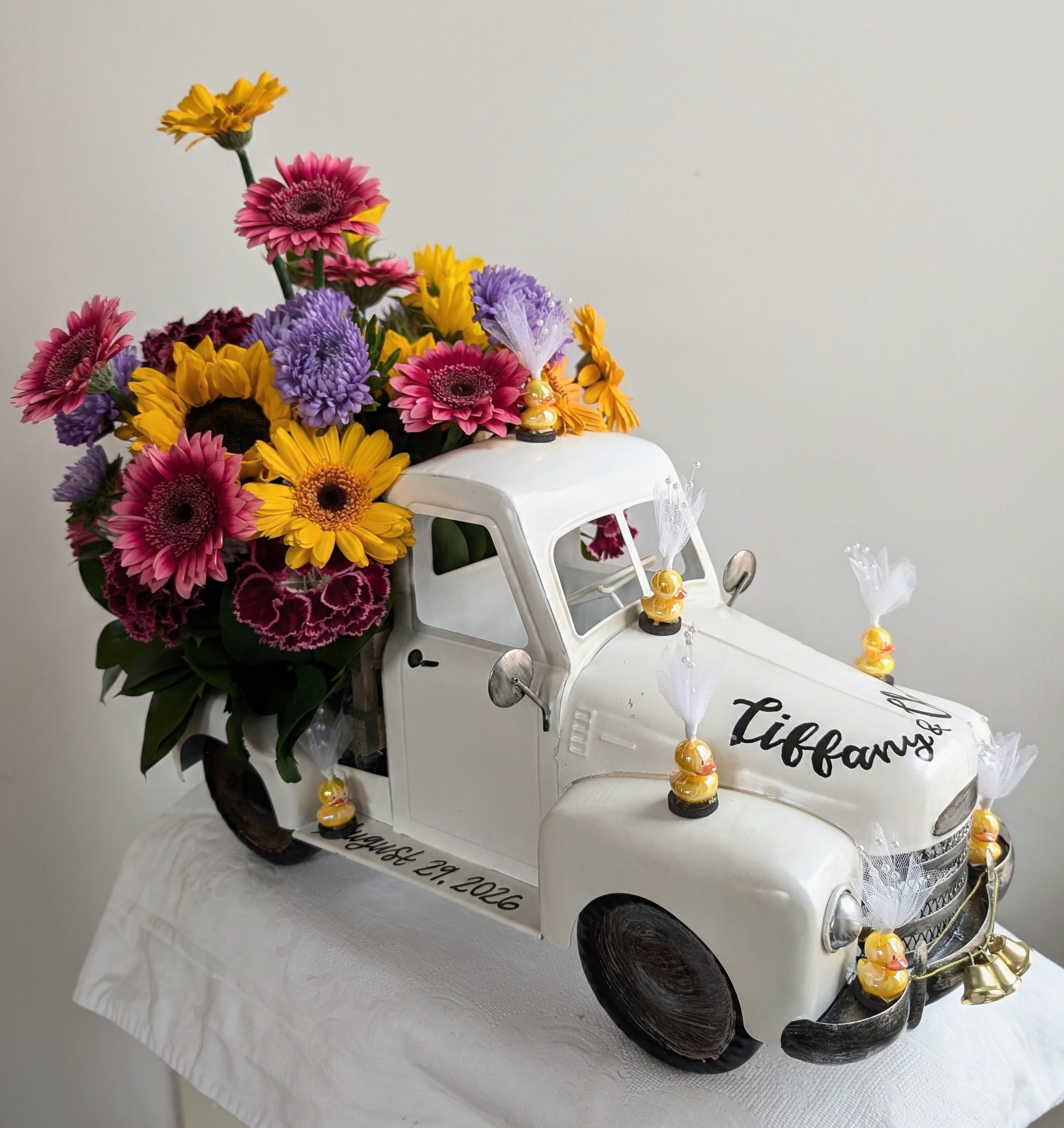 Personalized Wedding Truck
